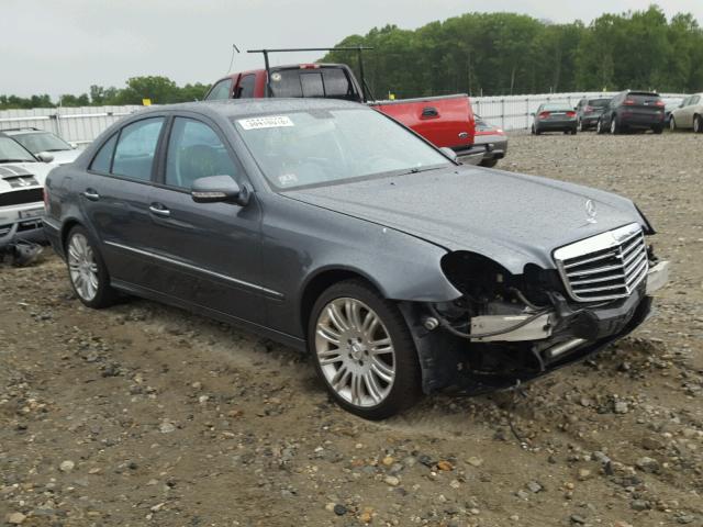 WDBUF87X28B281542 - 2008 MERCEDES-BENZ E 350 4MAT GRAY photo 1