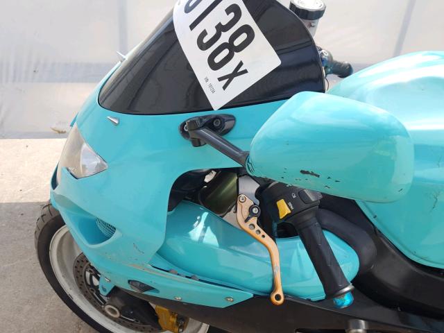 JS1GR7JAX52101234 - 2005 SUZUKI GSX-R750 K TEAL photo 10