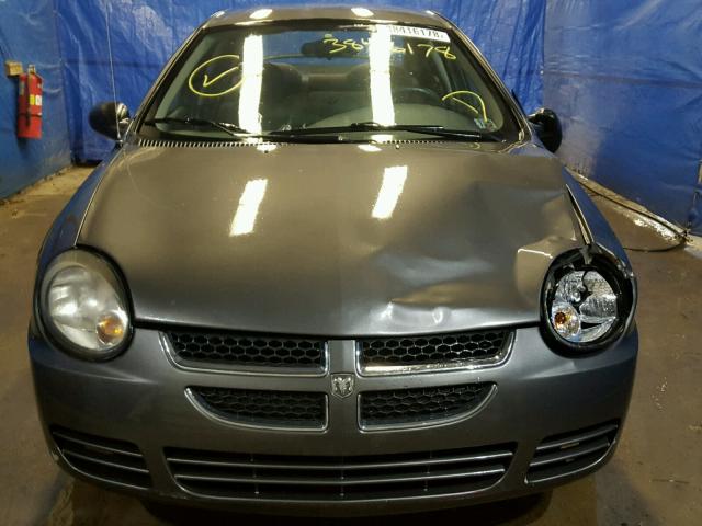 1B3ES56C83D250664 - 2003 DODGE NEON SXT GRAY photo 9