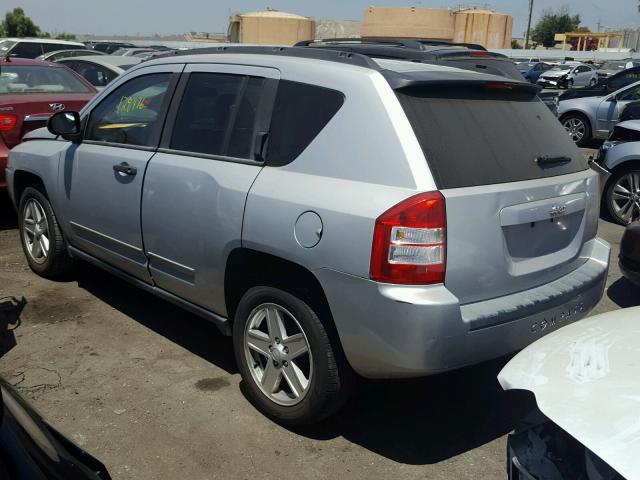 1J8FT47W58D727618 - 2008 JEEP COMPASS SP SILVER photo 3