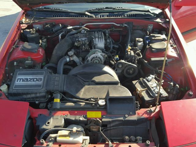 JM1FC3516J0105647 - 1988 MAZDA RX7 RED photo 7