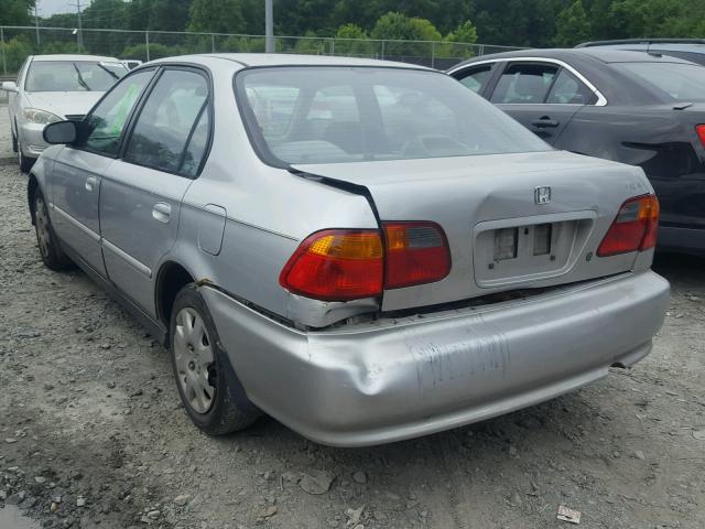 2HGEJ6615YH604755 - 2000 HONDA CIVIC BASE Gümüş foto 3