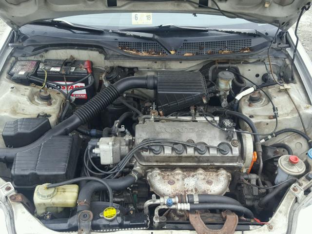 2HGEJ6615YH604755 - 2000 HONDA CIVIC BASE Gümüş foto 7