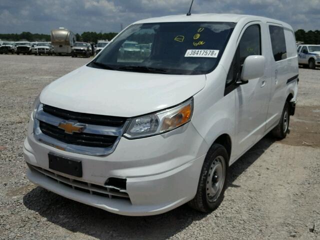 3N63M0ZN1FK711141 - 2015 CHEVROLET CITY EXPRE WHITE photo 2