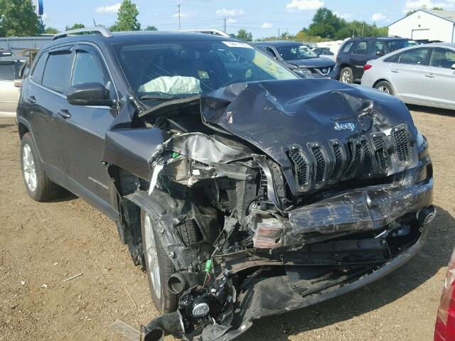 1C4PJMDS8EW169508 - 2014 JEEP CHEROKEE L GRAY photo 1