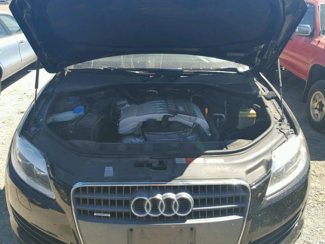 WA1BY74L07D083358 - 2007 AUDI Q7 3.6 QUA BLACK photo 7