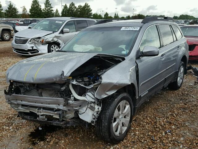 4S4BRBLC9B3443325 - 2011 SUBARU OUTBACK 2. SILVER photo 2