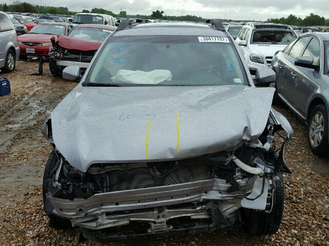 4S4BRBLC9B3443325 - 2011 SUBARU OUTBACK 2. SILVER photo 7