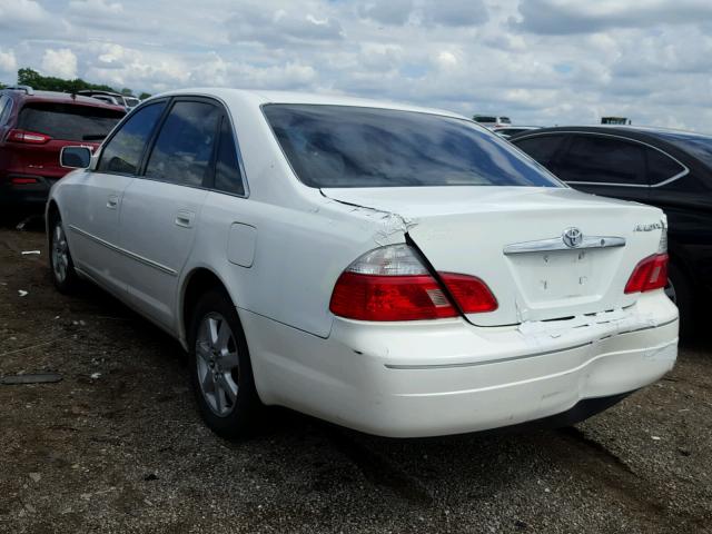 4T1BF28B04U377043 - 2004 TOYOTA AVALON XL WHITE photo 3