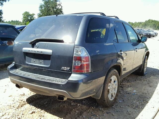 2HNYD18785H542975 - 2005 ACURA MDX CHARCOAL photo 4