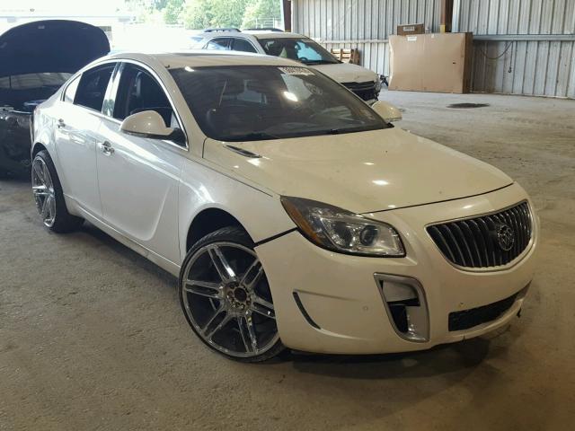 2G4GV5GV5D9236603 - 2013 BUICK REGAL GS Blanc photo 1