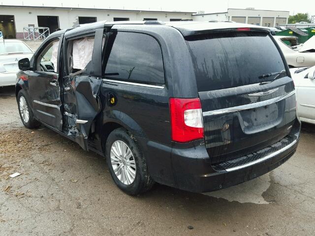 2C4RC1GG0CR199973 - 2012 CHRYSLER TOWN & COU 黑色 照片 3