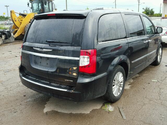 2C4RC1GG0CR199973 - 2012 CHRYSLER TOWN & COU 黑色 照片 4