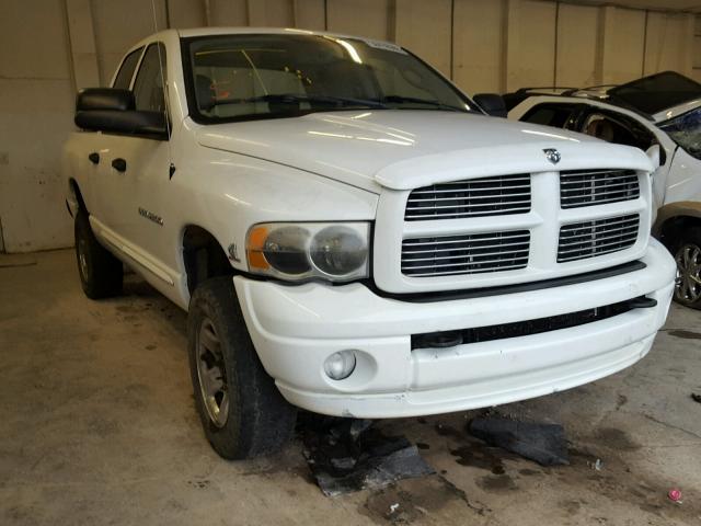 3D7KS28C15G800568 - 2005 DODGE RAM 2500 S WHITE photo 1