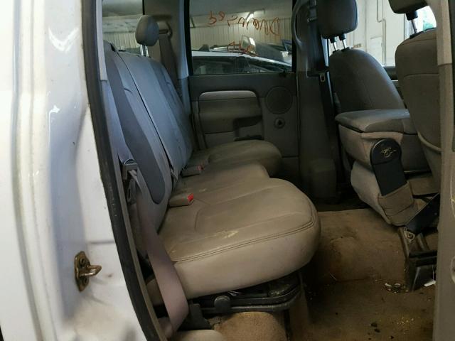 3D7KS28C15G800568 - 2005 DODGE RAM 2500 S WHITE photo 6