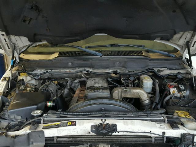 3D7KS28C15G800568 - 2005 DODGE RAM 2500 S WHITE photo 7