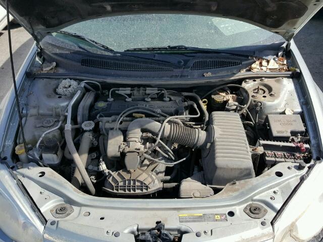 1C3EL46X34N216463 - 2004 CHRYSLER SEBRING LX GREEN photo 7