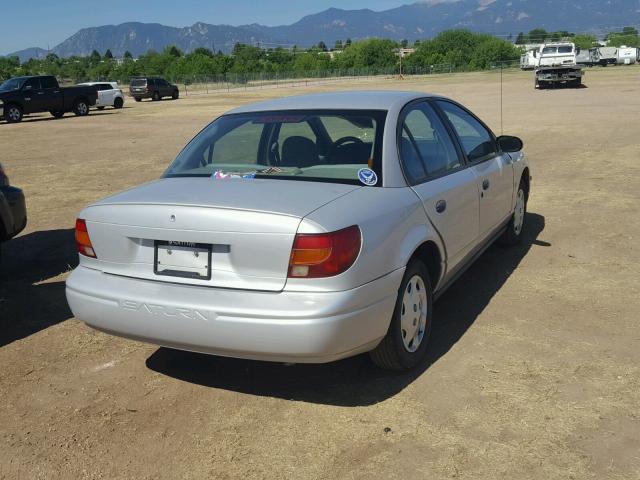 1G8ZH52851Z270669 - 2001 SATURN SL1 SILVER photo 4