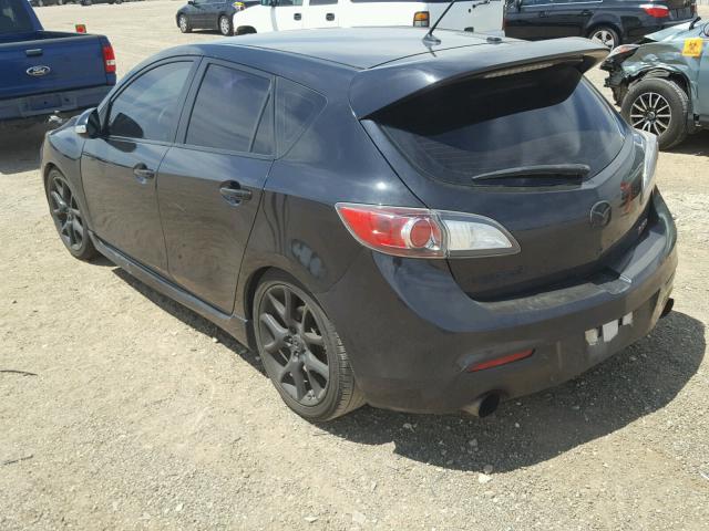 JM1BL1K34B1355201 - 2011 MAZDA SPEED 3 BLACK photo 3