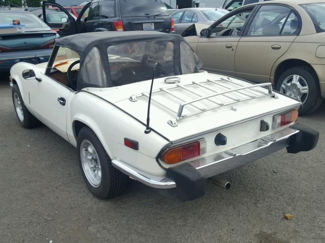 FM97836UC - 1979 TRIUMPH CAR SPITFIRE WHITE photo 3