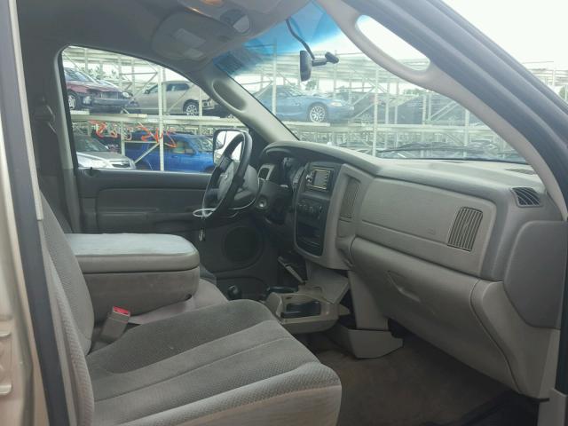 3D7KU28C14G207270 - 2004 DODGE RAM 2500 S GOLD photo 5