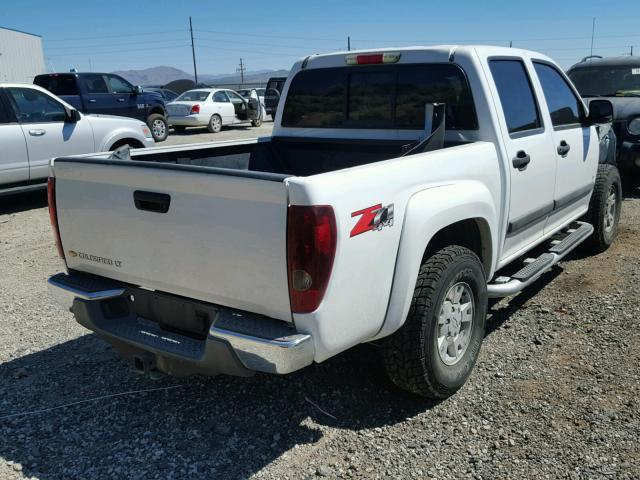 1GCDT43E088223983 - 2008 CHEVROLET COLORADO L WHITE photo 4