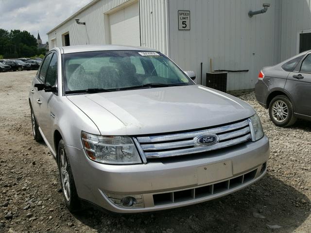 1FAHP24W48G162439 - 2008 FORD TAURUS SEL SILVER photo 1