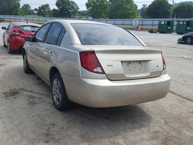 1G8AJ52F75Z168733 - 2005 SATURN ION LEVEL BEIGE photo 3