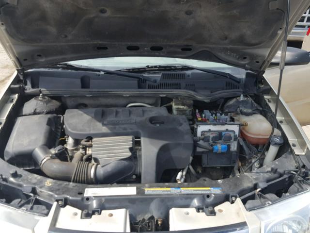 1G8AJ52F75Z168733 - 2005 SATURN ION LEVEL BEIGE photo 7