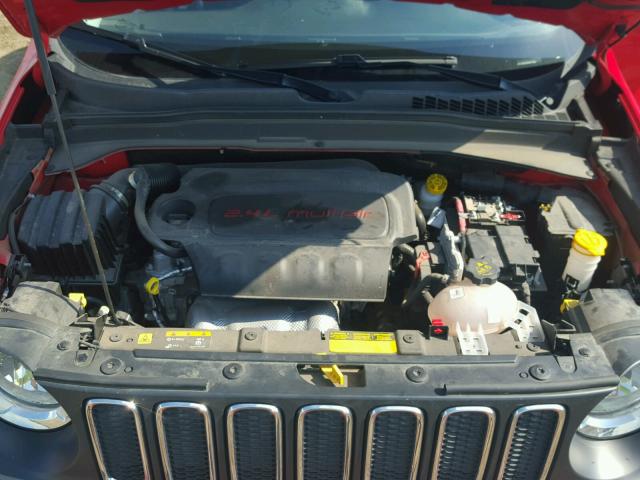 ZACCJBAT9FPC27964 - 2015 JEEP RENEGADE S 红色 照片 7