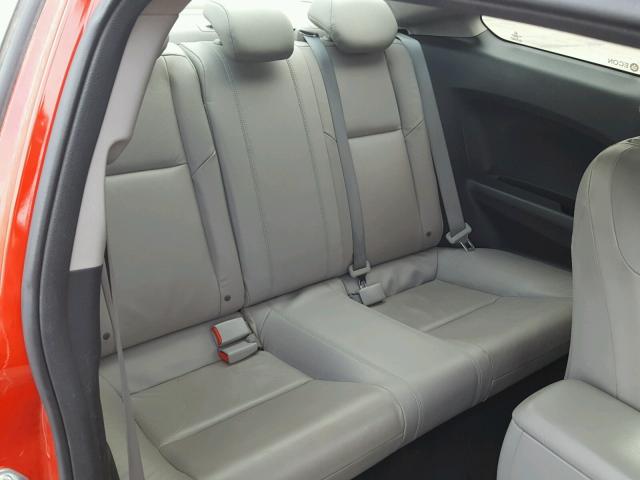 2HGFG3B99CH527958 - 2012 HONDA CIVIC EXL RED photo 6