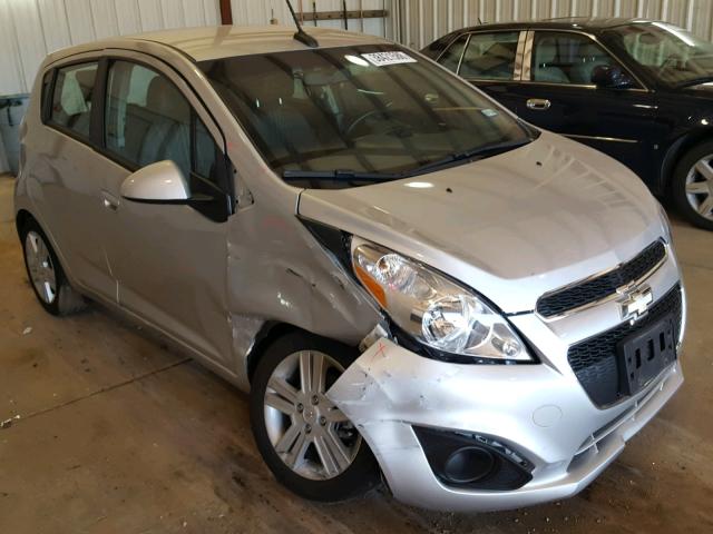 KL8CB6S95EC572721 - 2014 CHEVROLET SPARK LS SILVER photo 1