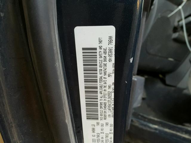 1J4FA54137L202552 - 2007 JEEP WRANGLER S 灰色 照片 10