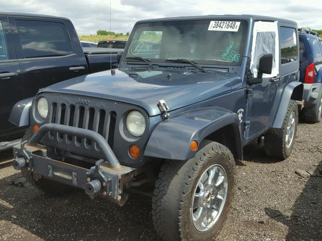 1J4FA54137L202552 - 2007 JEEP WRANGLER S 灰色 照片 2