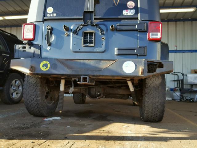 1J4FA54137L202552 - 2007 JEEP WRANGLER S 灰色 照片 9