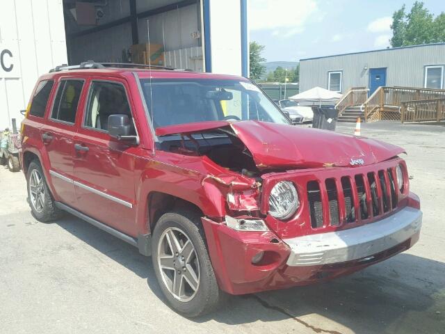 1J8FF48B59D105850 - 2009 JEEP PATRIOT LI RED photo 1