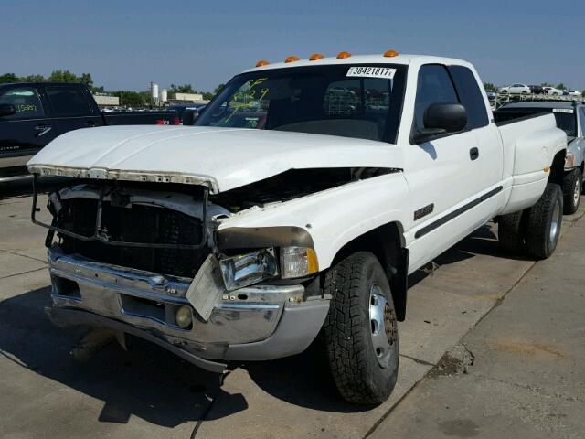 1B7MF3362YJ169296 - 2000 DODGE RAM 3500 WHITE photo 2