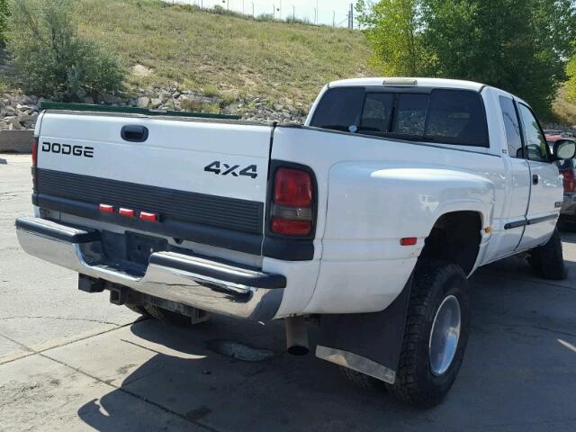 1B7MF3362YJ169296 - 2000 DODGE RAM 3500 WHITE photo 4