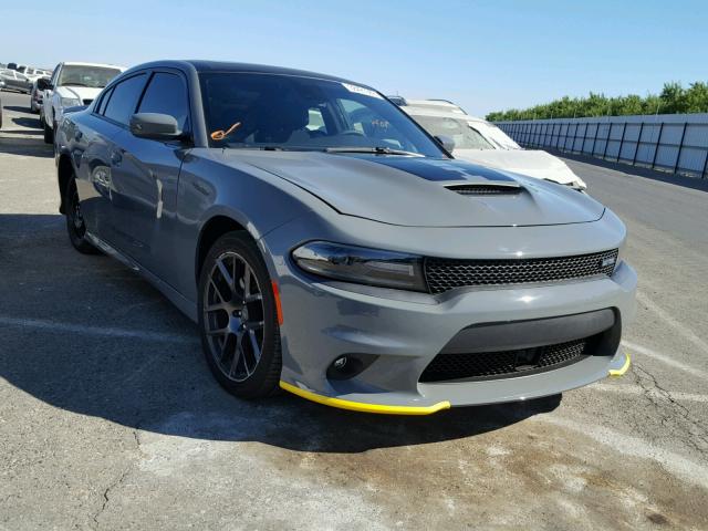 2C3CDXCTXHH585102 - 2017 DODGE CHARGER R/ GRAY photo 1