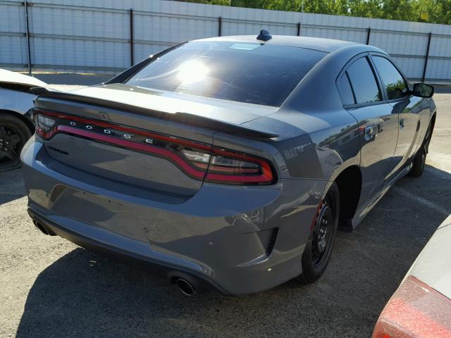 2C3CDXCTXHH585102 - 2017 DODGE CHARGER R/ GRAY photo 4