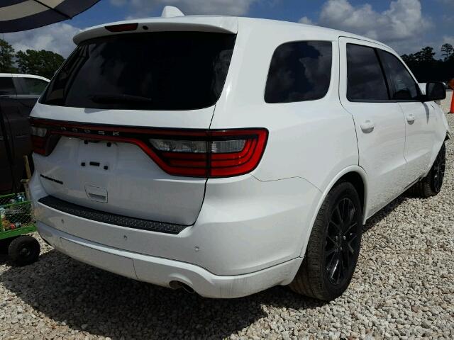 1C4RDHAG1FC745160 - 2015 DODGE DURANGO WHITE photo 4