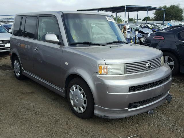 JTLKT324564126958 - 2006 TOYOTA SCION XB ვერცხლისფერი ფოტო 1
