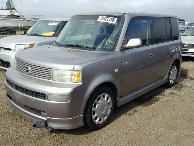 JTLKT324564126958 - 2006 TOYOTA SCION XB ვერცხლისფერი ფოტო 2