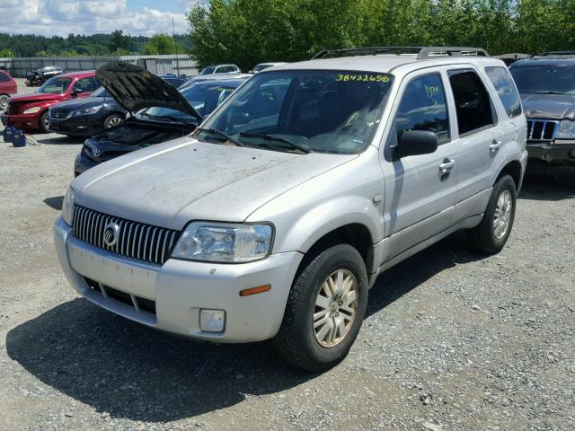 4M2CU97197KJ20554 - 2007 MERCURY MARINER PR SILVER photo 2