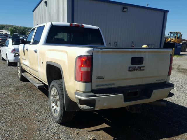 1GT120E88FF609291 - 2015 GMC SIERRA K25 WHITE photo 3