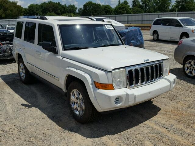 1J8HG58N16C178771 - 2006 JEEP COMMANDER WHITE photo 1