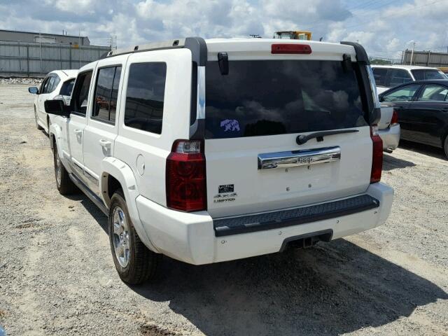 1J8HG58N16C178771 - 2006 JEEP COMMANDER WHITE photo 3