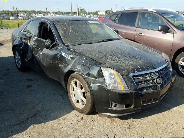 1G6DF577X80130477 - 2008 CADILLAC CTS BLACK photo 1