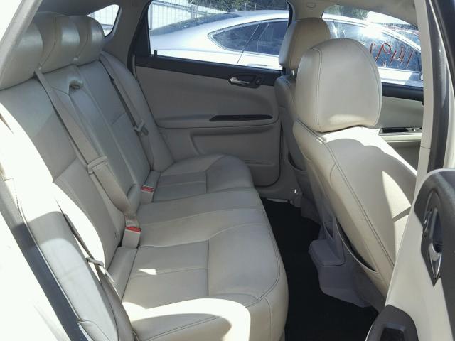 2G1WD58CX89170449 - 2008 CHEVROLET IMPALA SUP 白色 照片 6