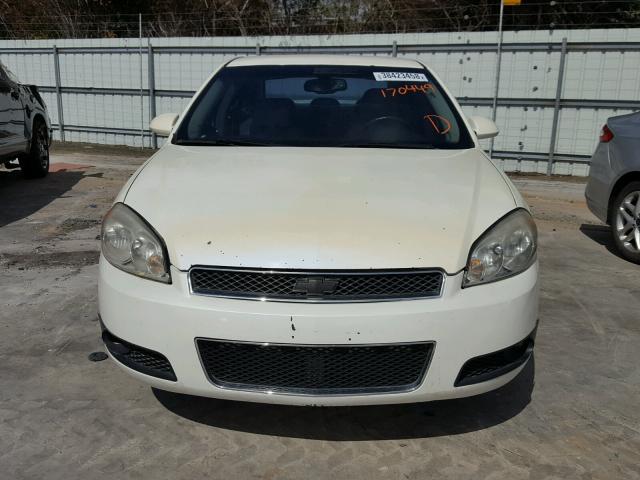 2G1WD58CX89170449 - 2008 CHEVROLET IMPALA SUP WHITE photo 9